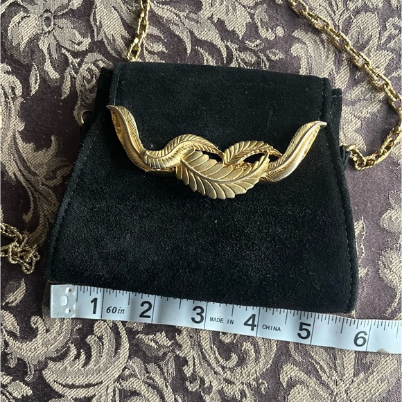 Evening Bag Black Suede - Picture 3 of 7